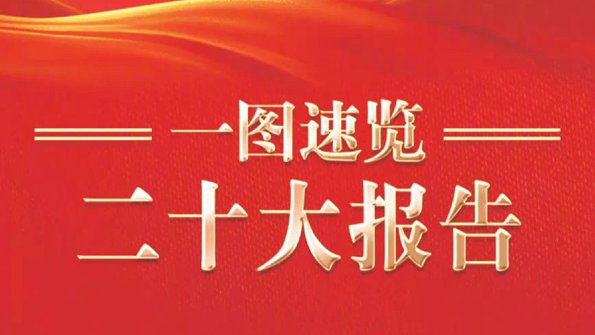 一图速览二十大报告